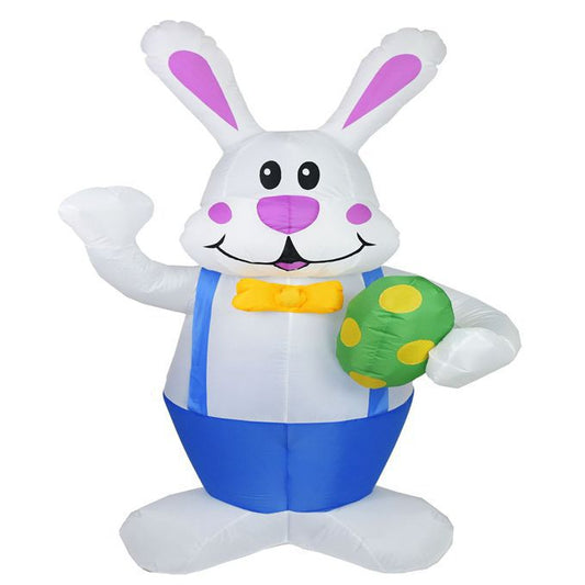6.2 Ft  Easter Bunny Outdoor Inflatable Decoration