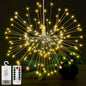 Hanging Firework Starburst Lights – (Warm White or Multicolor)