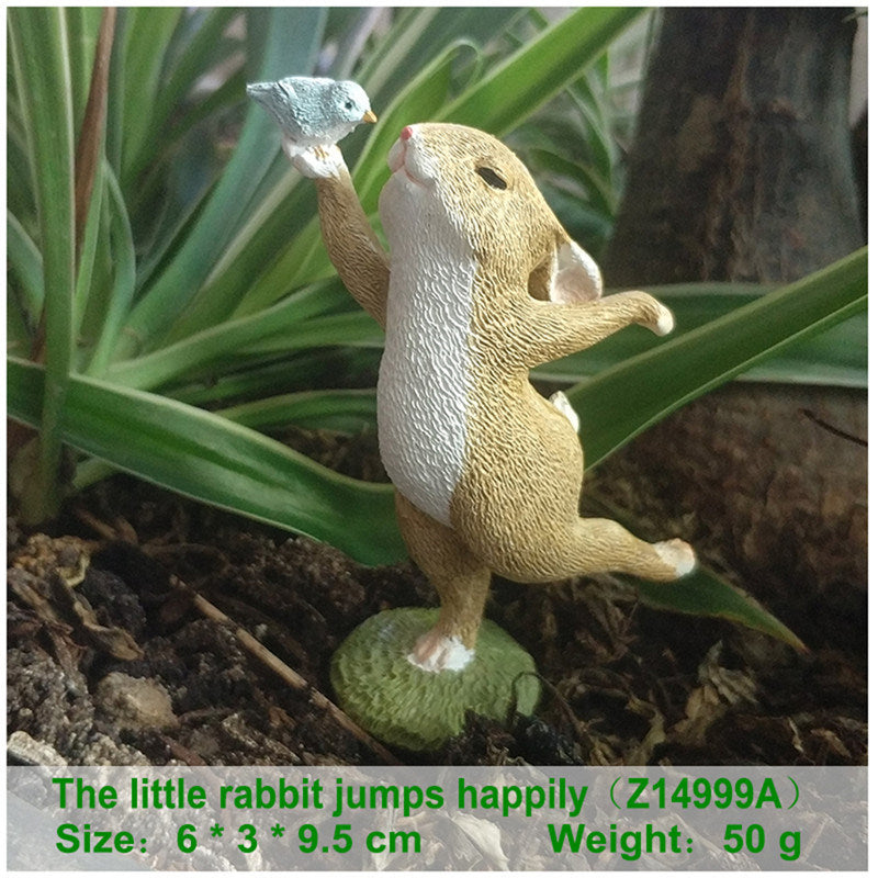 Garden or Tabletop Resin Rabbits - 8 Styles