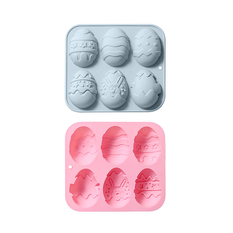 Silicone Easter Egg Candy Mold