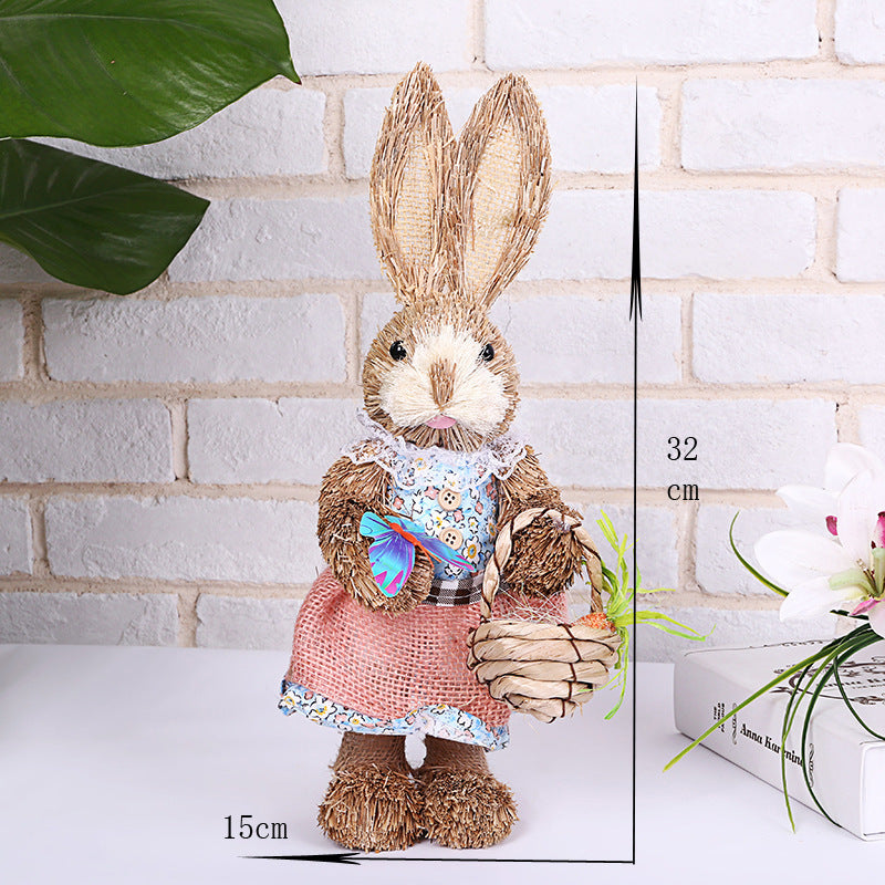 Fairy Tail Easter Bunny Rabbit Decor Collection - 12.5"