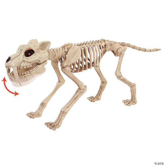 18" Tiger Skeleton Animated