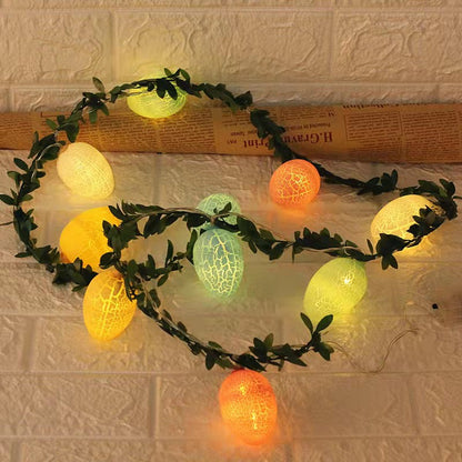 Vine Garland with Easter Egg Lights