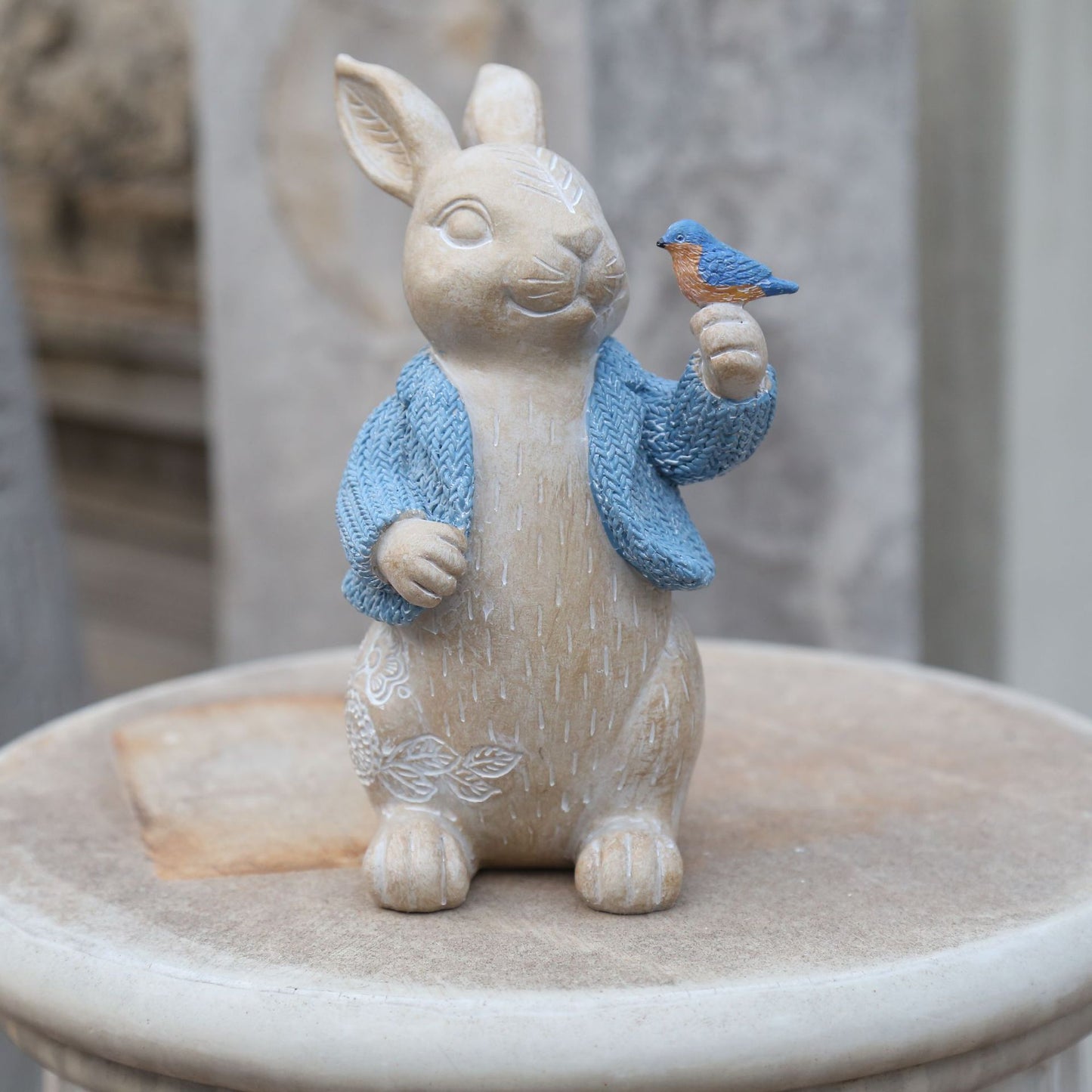 20" Resin Easter Rabbit Statues