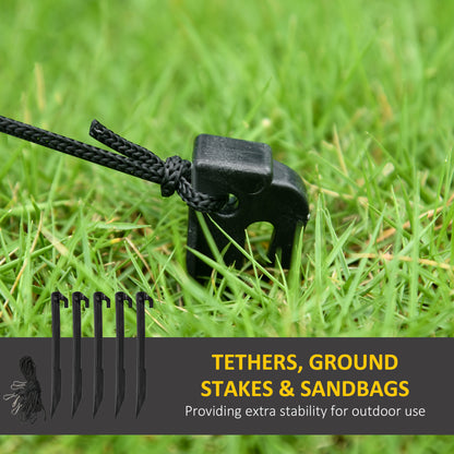 6 Ft Inflatable Gingerbread Man & Sign