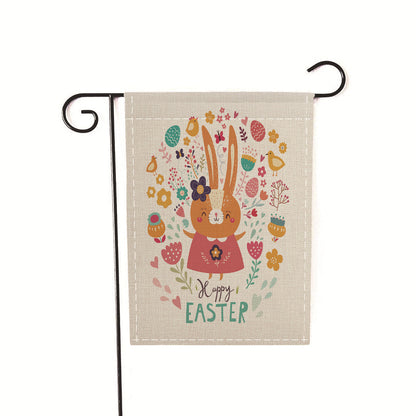 Easter Bunny Double Sided Flag - 12 Styles