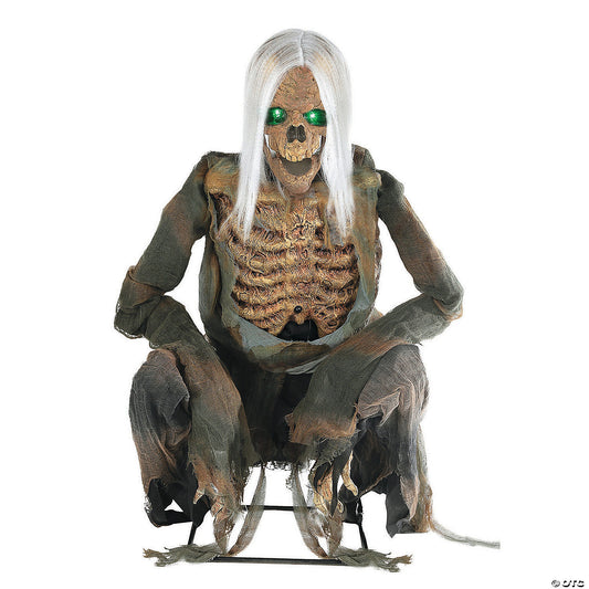 3 Ft Animated Crouching Bones Prop