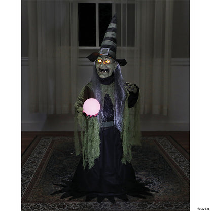 3' Animated Fortune Teller Witch