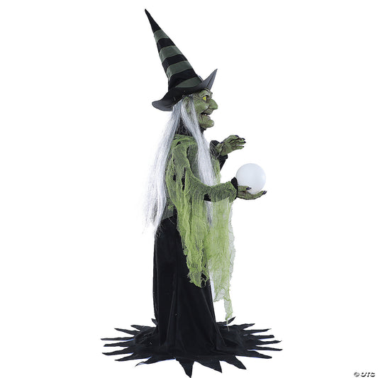 3' Animated Fortune Teller Witch