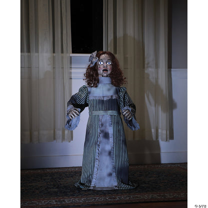 3 Ft Talking Vintage Haunted Doll