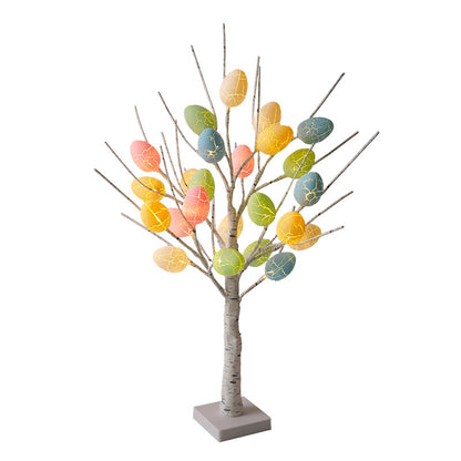 24” LED Easter Egg Birch Tree - Battery Operated
