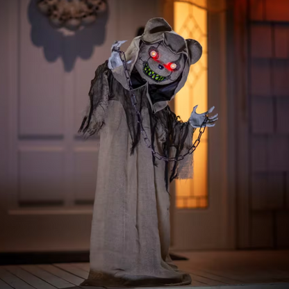 3 Ft Creepy Dancing Bear Animated Prop