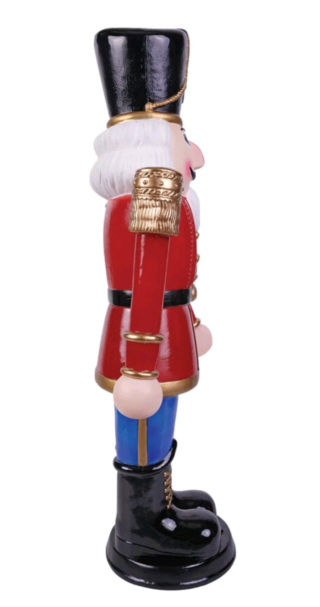 3 Ft Nutcracker Soldier Animated Musical - Red & Blue