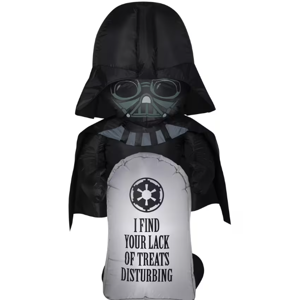 42" Darth Vadar with Tombstone Inflatable