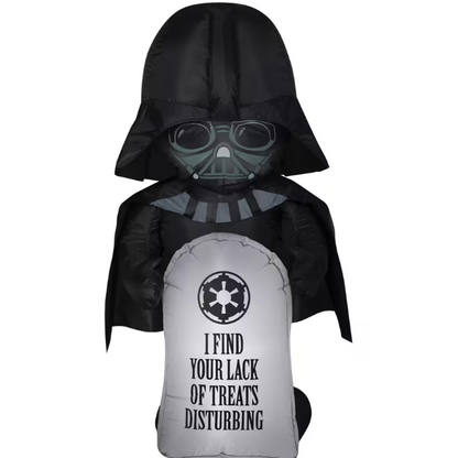 42" Darth Vadar with Tombstone Inflatable