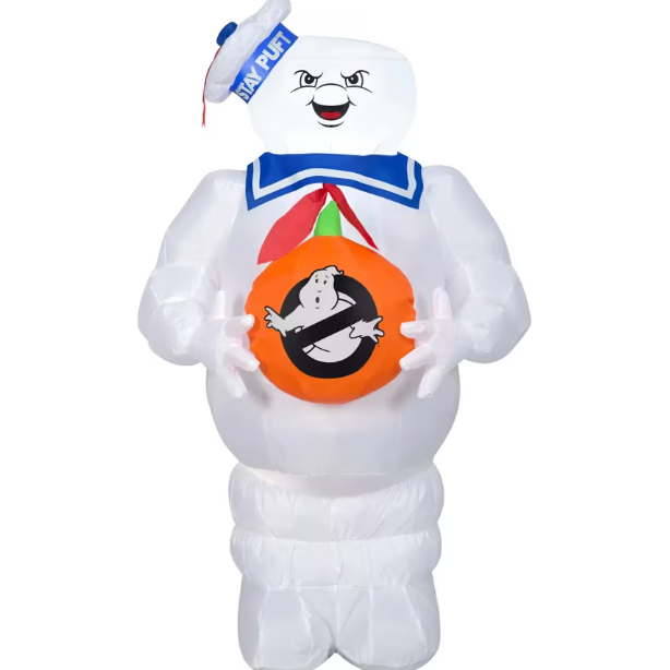 42" Ghostbusters stay puft man Halloween inflatable