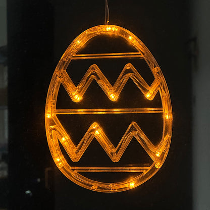 Hanging LED Easter Egg Window Lights – Battery Operated
