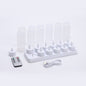 Set of 12 Led Rechargeable Candle Lights with Remote