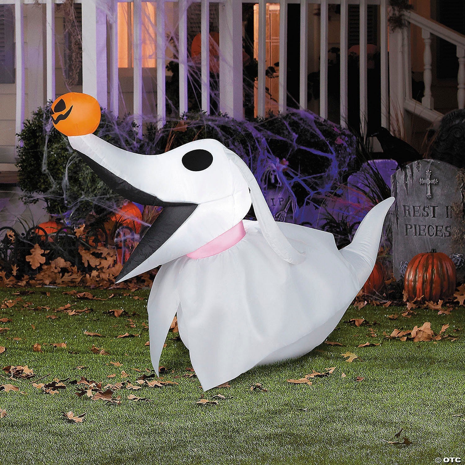 51" Zero Nightmare B4 Christmas Inflatable Outdoor Halloween Yard Decor Lighted