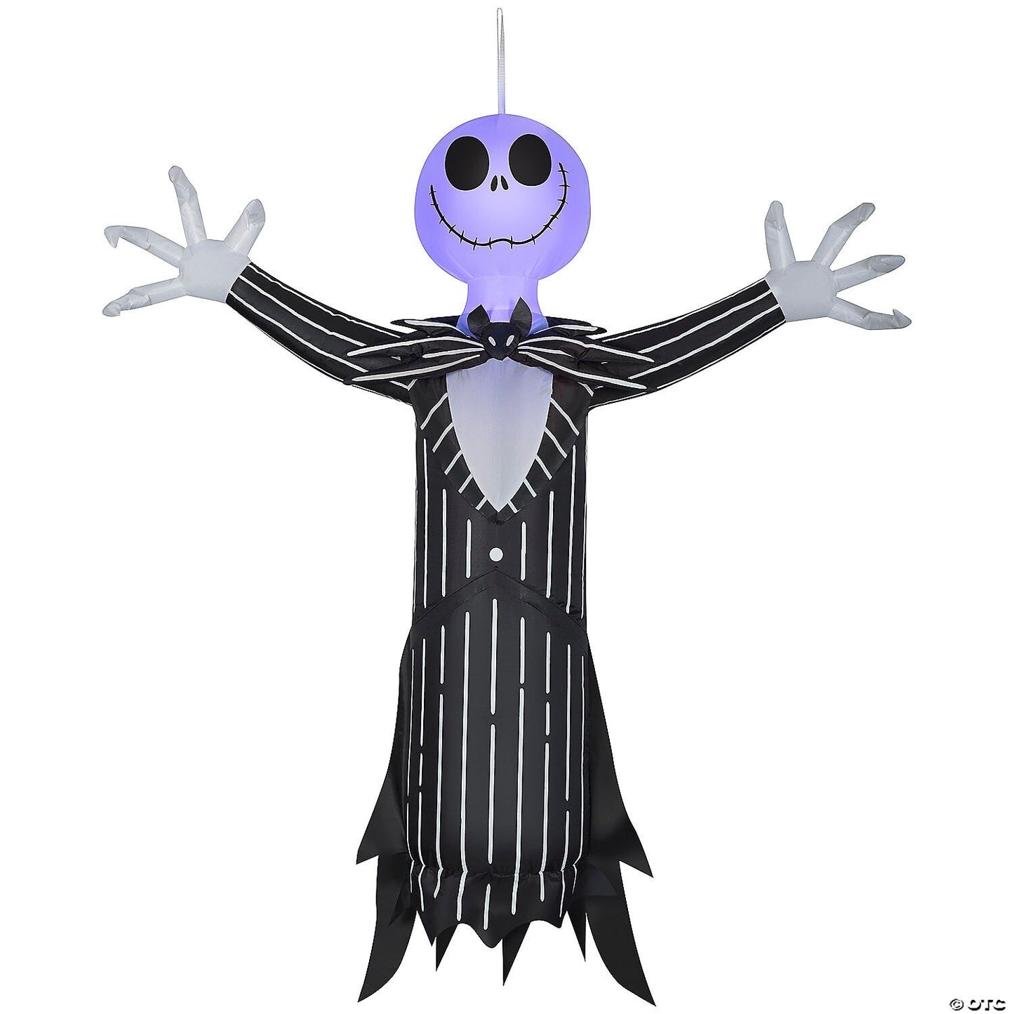 48" Jack Nightmare Christmas Hanging Inflatable Outdoor Halloween Yard Decoratio