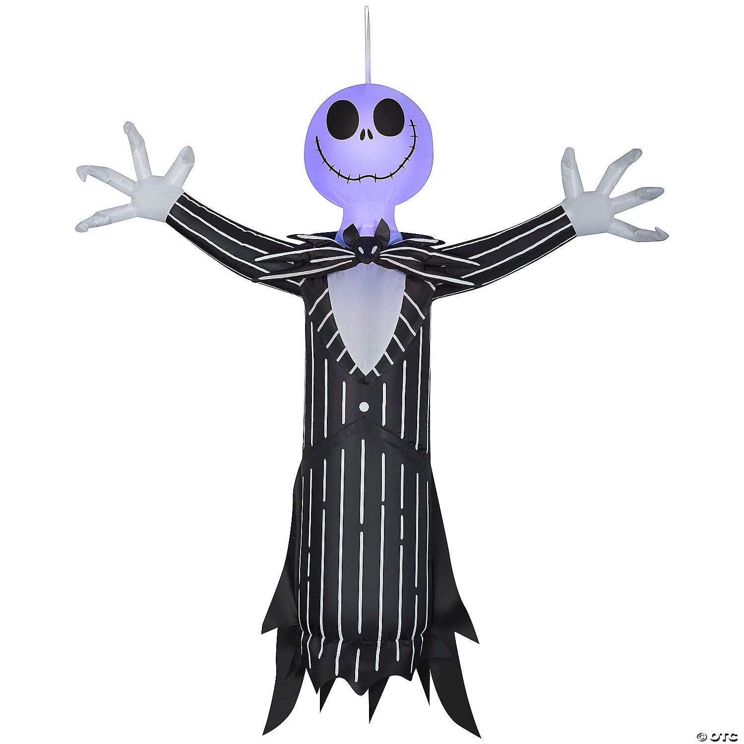 48" Jack Nightmare Christmas Hanging Inflatable Outdoor Halloween Yard Decoratio