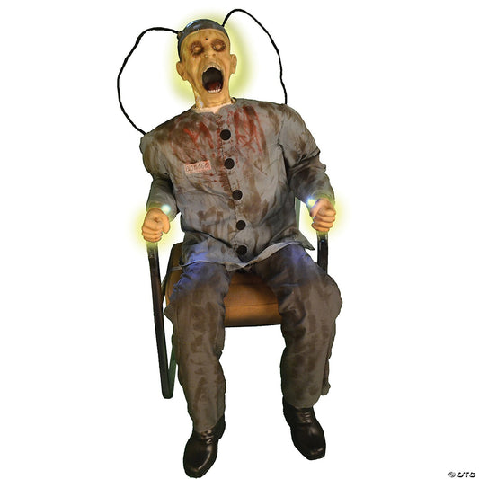 See Video! Lifesize Death Row Prison Animated Halloween Decoration Prop Outdoor