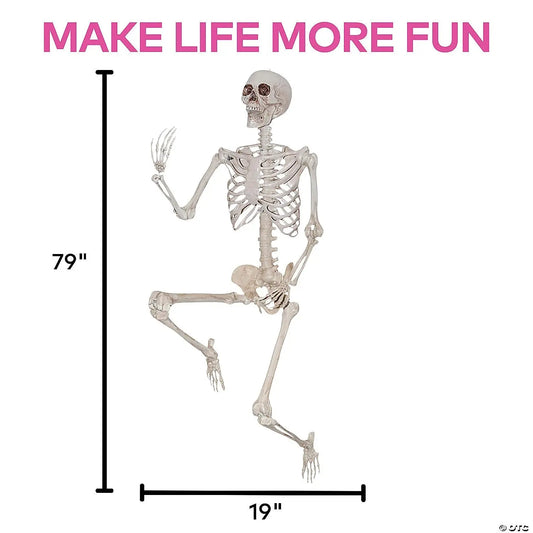 6.5 Ft Titan Skeleton Poseable