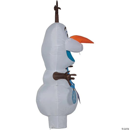 4 Ft Frozen Olaf with Ornaments Inflatable