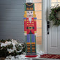 69" Giant Metal Toy Soldier Nutcracker Christmas Outdoor Decoration Porch Prop