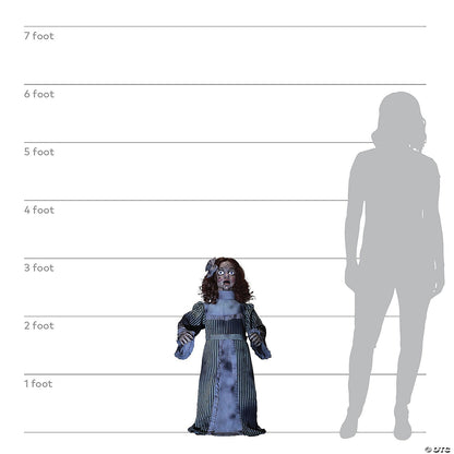 3 Ft Talking Evil Vintage Doll Ghost Animated Halloween Spirit Haunted Prop 2025