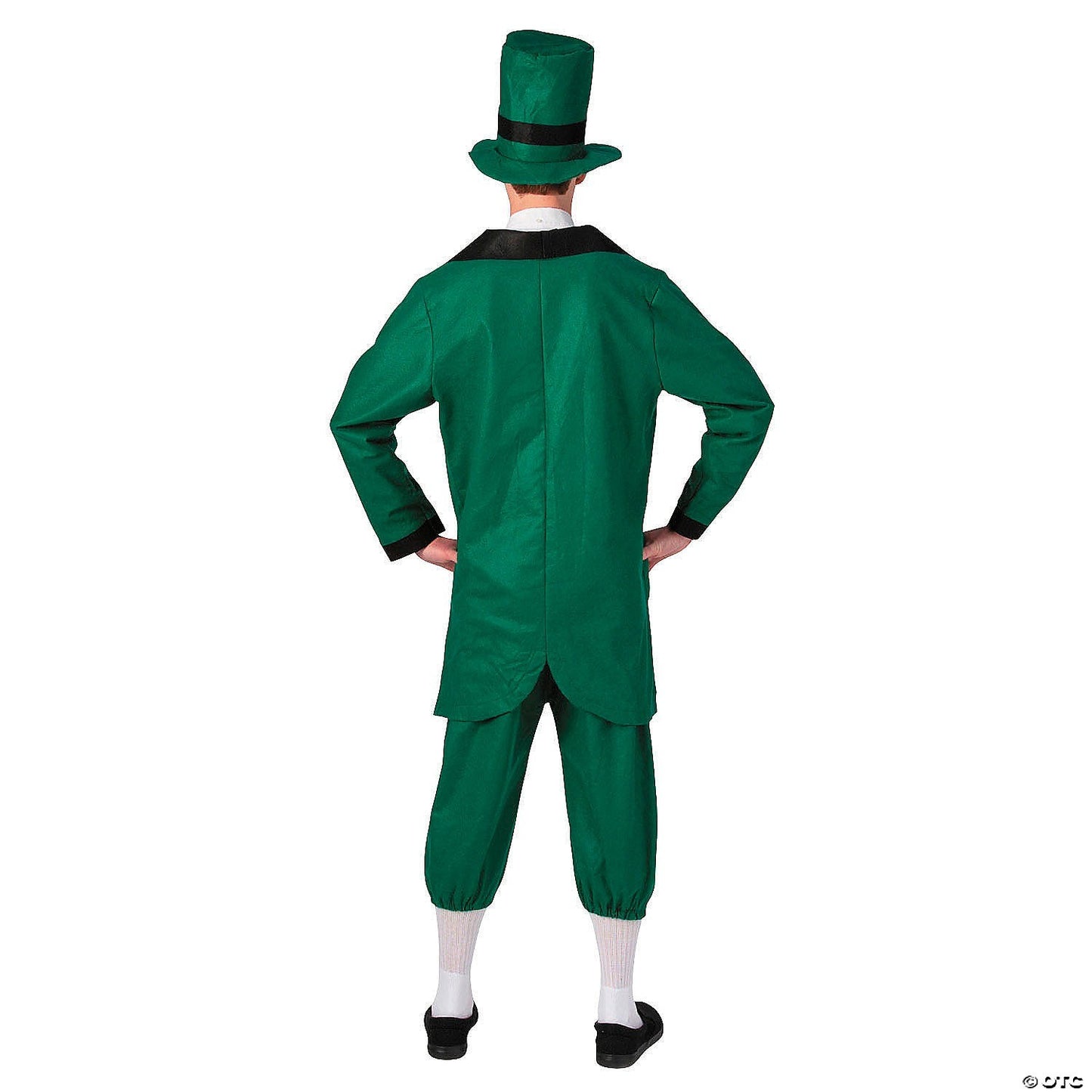 St Patricks Day Leprechaun Adult Costume Unisex One Size Jacket Knickers Hat Tie