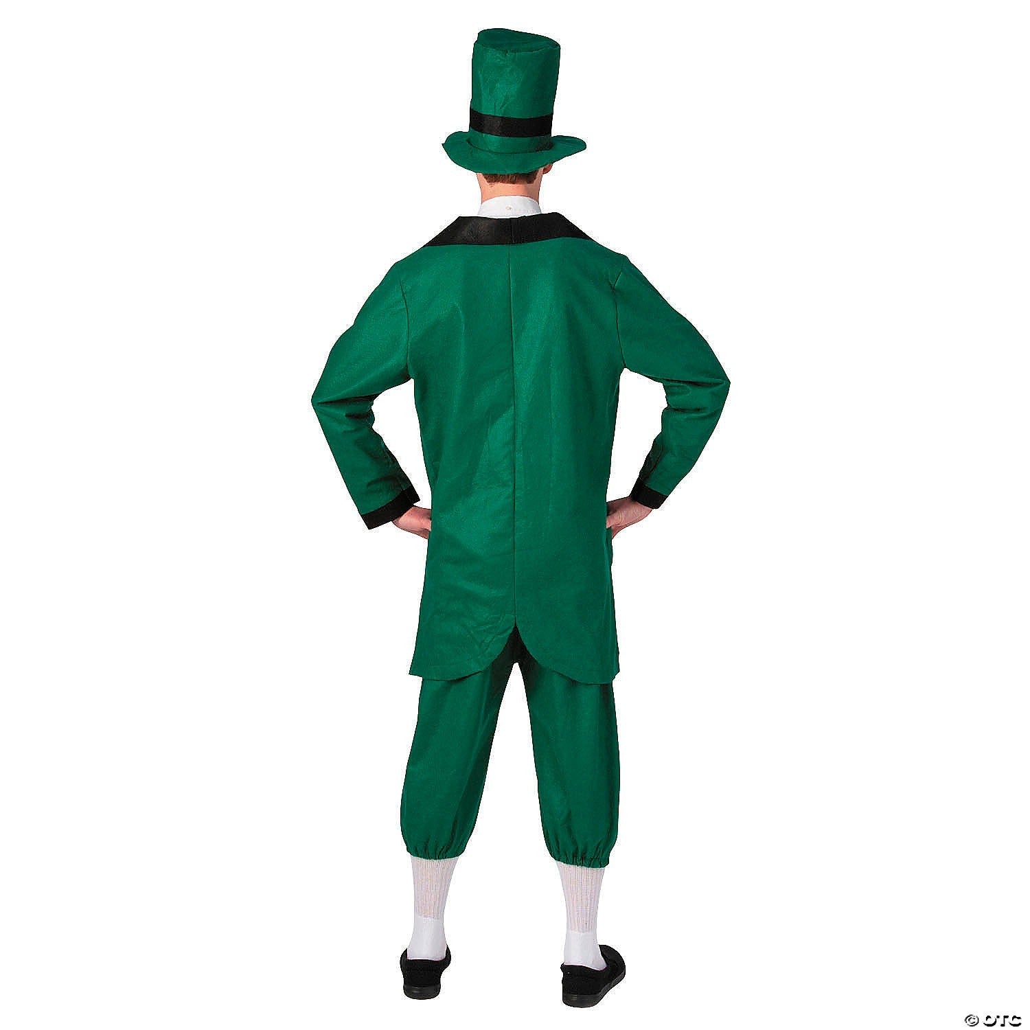 St Patricks Day Leprechaun Adult Costume Unisex One Size Jacket Knickers Hat Tie