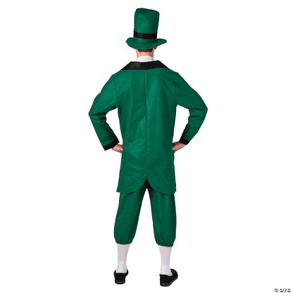 St Patricks Day Leprechaun Adult Costume Unisex One Size Jacket Knickers Hat Tie