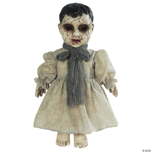16" Forgotten Doll Talking Animated Halloween Decoration Outdoor Haunted Prop