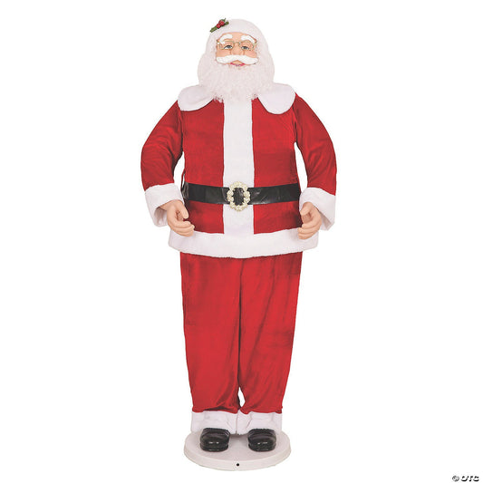 Life Size 5 Ft Dancing Santa Animated Musical Christmas Decoration Home Porch