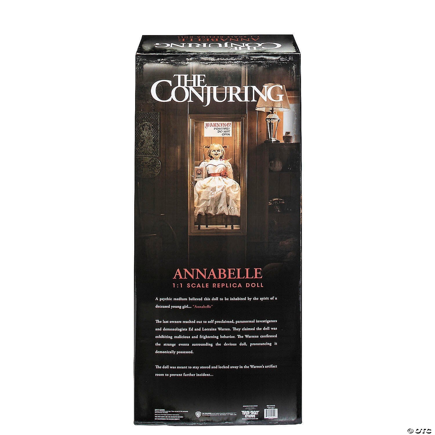 Official The Conjuring 40" Annabelle Haunted Doll Trick Or Treat Studios Warren