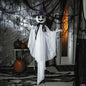 39" Animated Smiling Spirit Ghost Witch Halloween Decoration Haunt Outdoor Prop