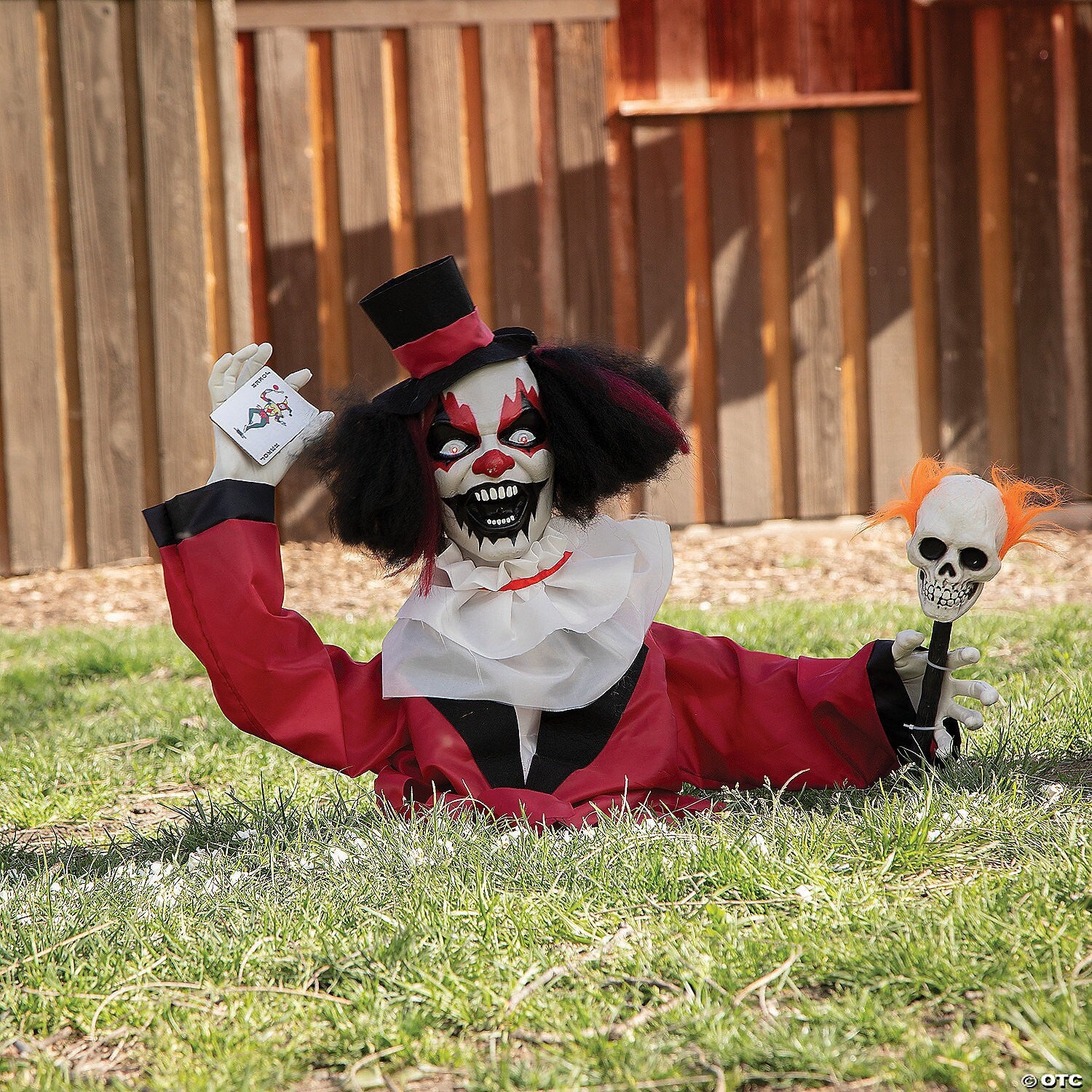 See Video! Groundbreaker Moving Clown Circus Animated Halloween Haunt Yard Prop
