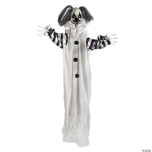Set of 2 - Killer Clowns Animated & Skeleton on Swing