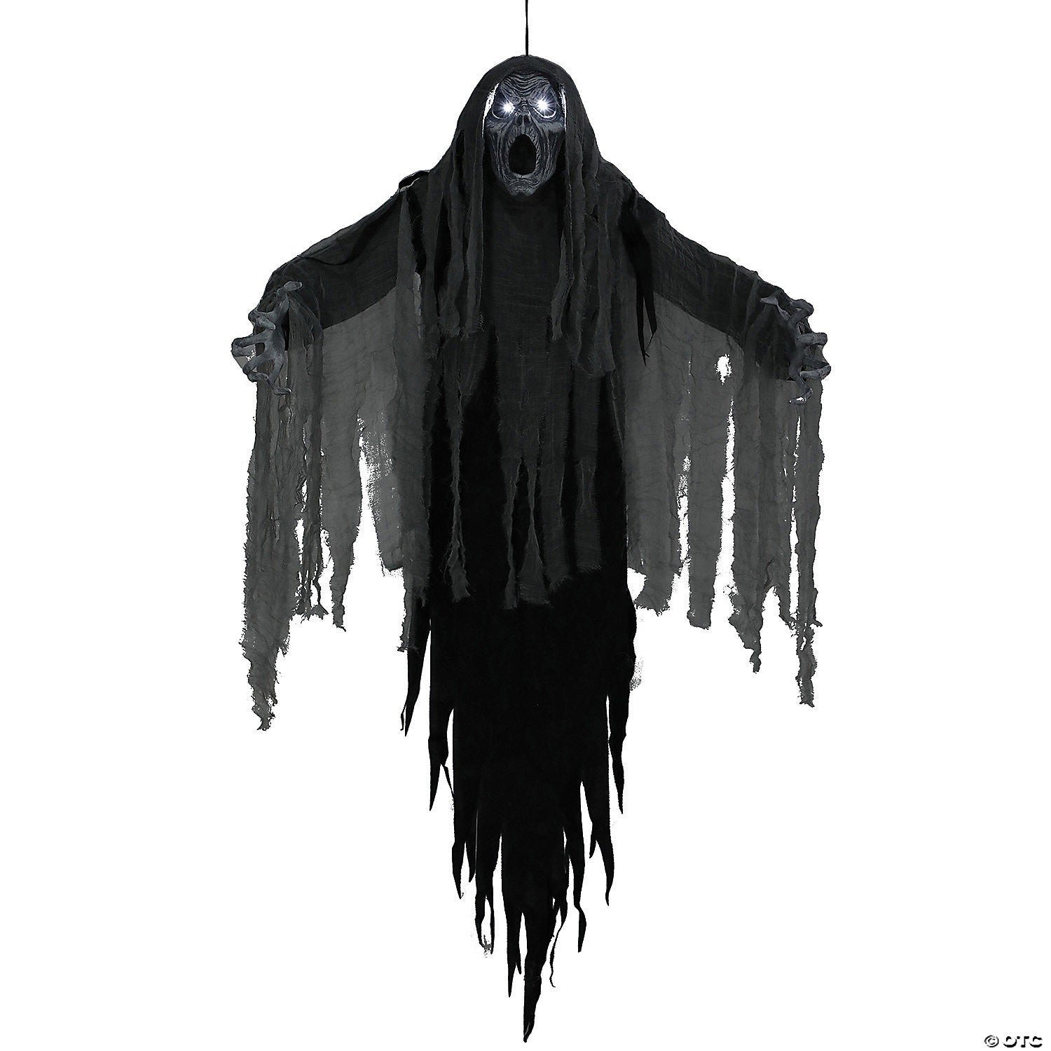 Life Size Ghostly Howling Phantom Animated Halloween Outdoor Decor Haunted Prop