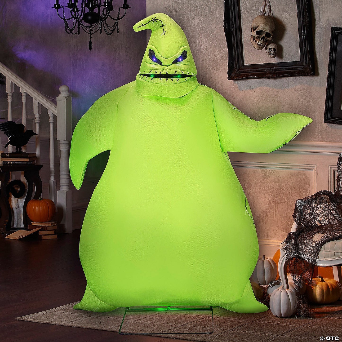 6 Ft Oogie Boogie Animated Nightmare Before Christmas Halloween Prop Figure