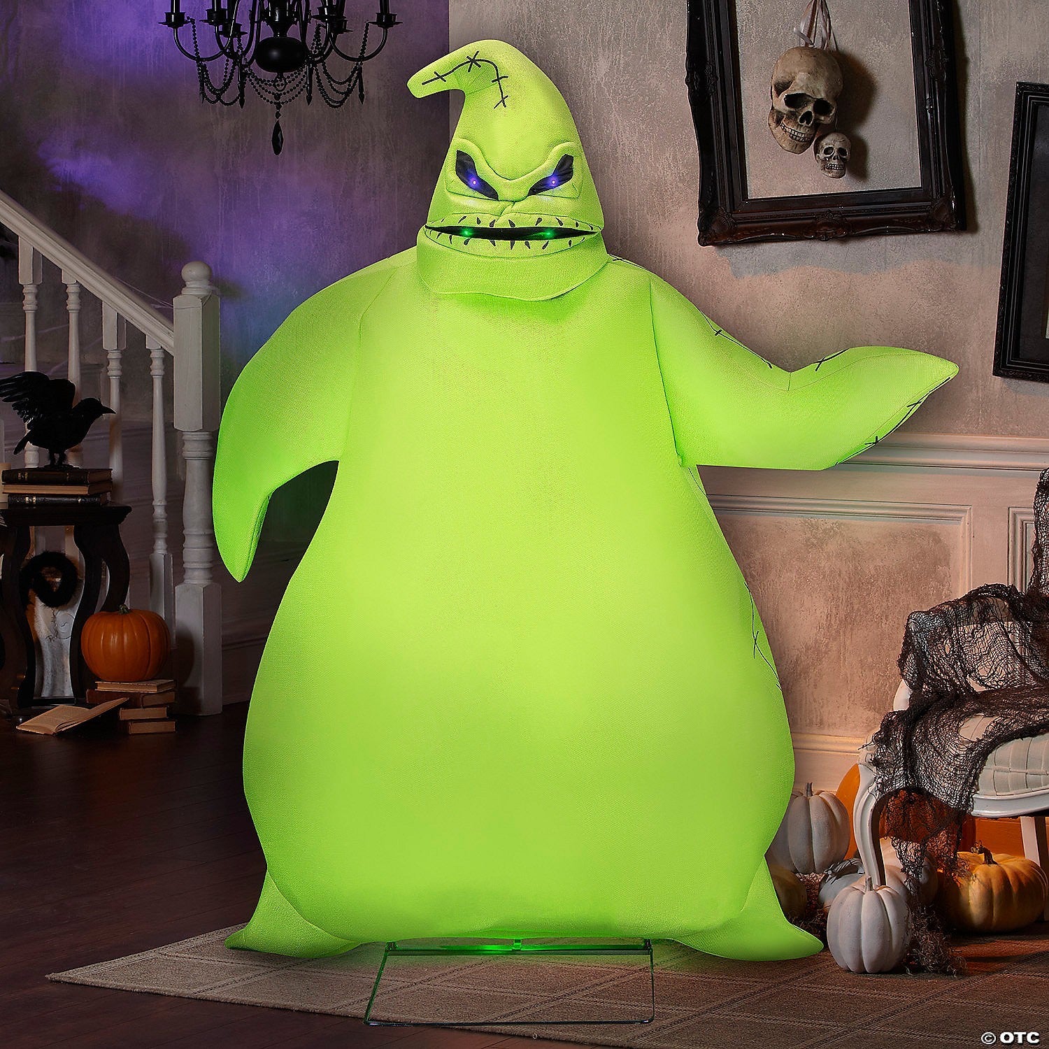 6 Ft Oogie Boogie Animated Nightmare Before Christmas Halloween Prop Figure