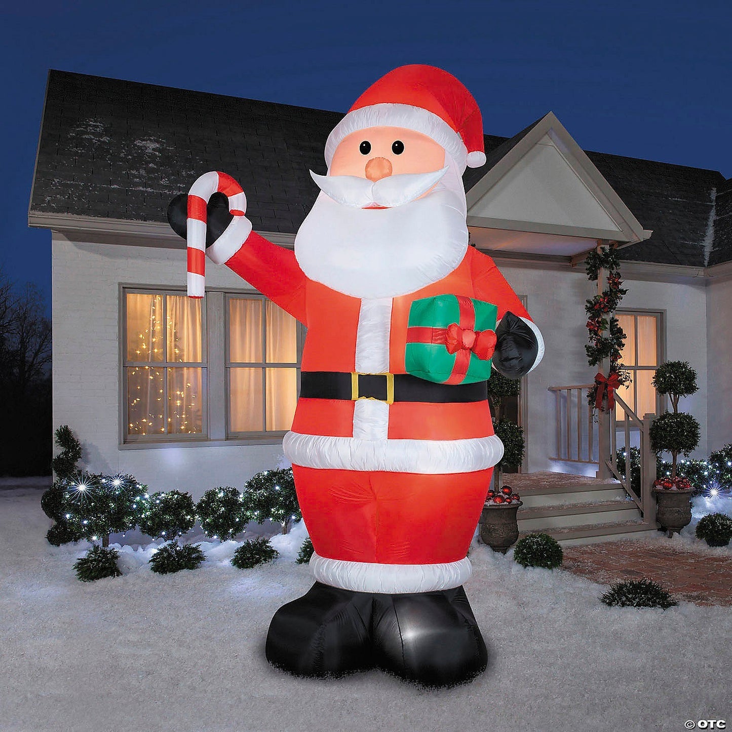 GIANT! 82" Santa Airblown Inflatable Christmas Outdoor Yard Decor LED Lighted