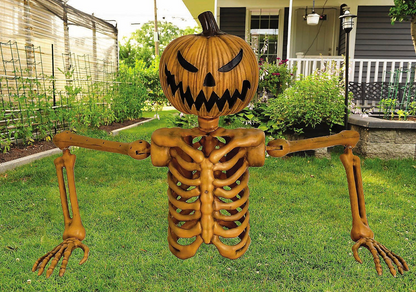 4 FT Evil Pumpkin Jack GroundBreaker Halloween Spirit Haunt Prop Outdoor 2025