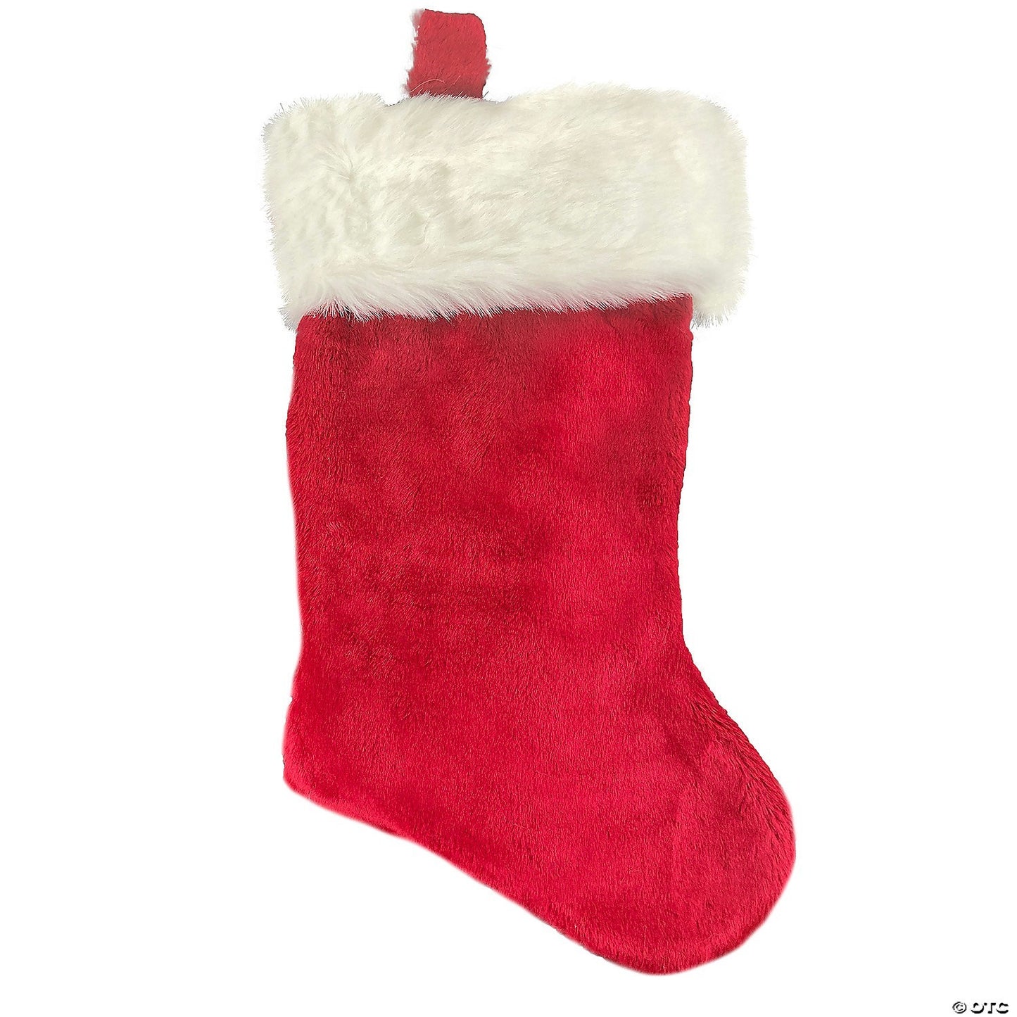 GIANT Oversize 35" Fuzzy Plush Christmas Stocking 4 Gifts Presents or Decoration
