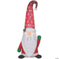 5 Ft Lighted Christmas Gnome Tomten Inflatable