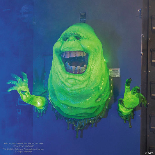 Official Ghostbusters Slimer Wallbreaker Prop Decor Light Remote Horror Collect