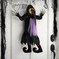 See Video! Kicking Witch Animated Halloween Decoration Outdoor Haunted Prop Door