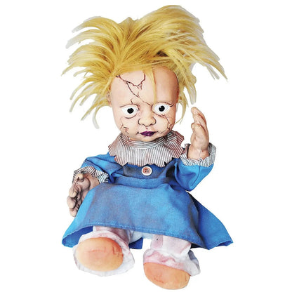Creepy Kicking Possessed Doll Halloween animated decoration