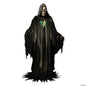 10 Ft Towering Reaper Skeleton Animatronic Halloween Haunted Prop Decor Animated